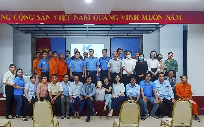 Khóa huấn luyện Sơ cấp cứu cho người lao động HIPC