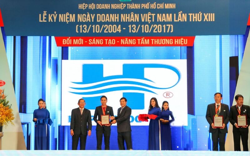 Khu công nghiệp Hiệp Phước vinh dự đạt danh hiệu “ Sản phẩm – Dịch vụ tiêu biểu năm 2017”