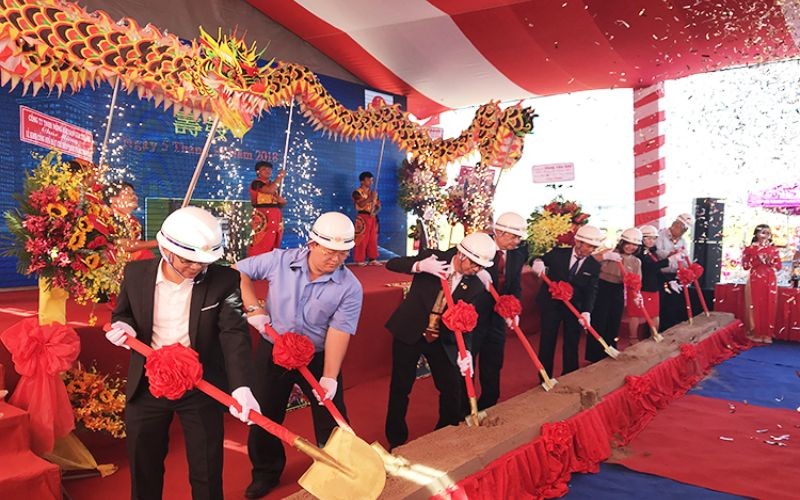 Lễ Động thổ nhà máy chế biến thực phẩm Thọ Phát tại KCN Hiệp Phước