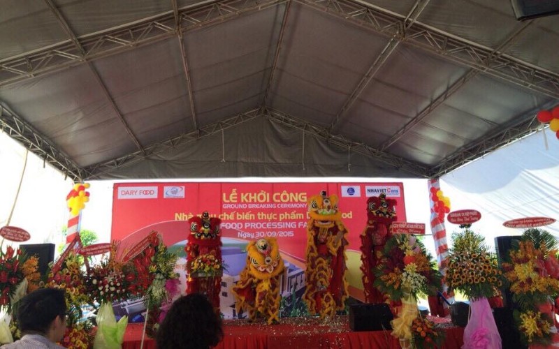 Lễ Động Thổ Xây Dựng Nhà Máy Dary Food