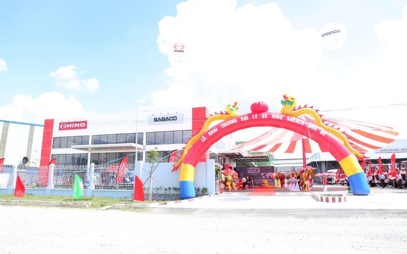 Lễ khai trương đại lý 3s Hino Sabaco tại KCN Hiệp Phước, Nhà Bè