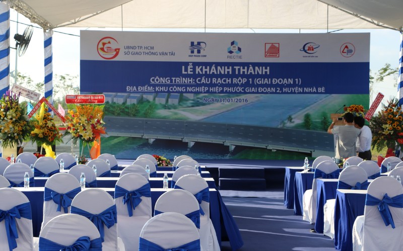 Lễ Khánh Thành Công Trình Cầu Rạch Rộp 1 - Giai Đoạn 1