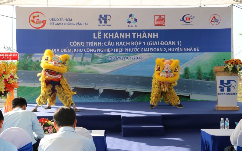 Lễ Khánh Thành Công Trình Cầu Rạch Rộp 1 - Giai Đoạn 1