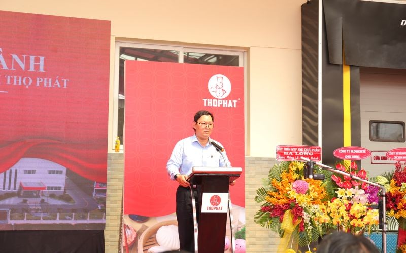 Lễ khánh thành Nhà máy chế biến thực phẩm Thọ Phát