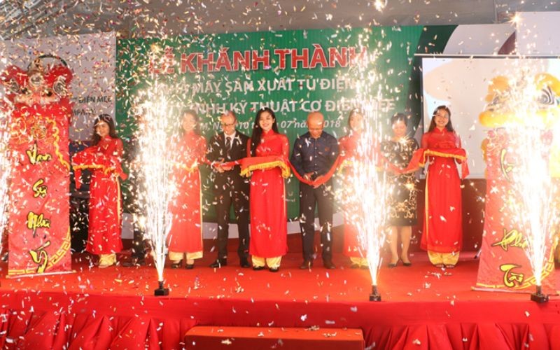 Lễ khánh thành nhà máy sản xuất tủ điện của công ty TNHH Kỹ thuật Cơ điện MEE