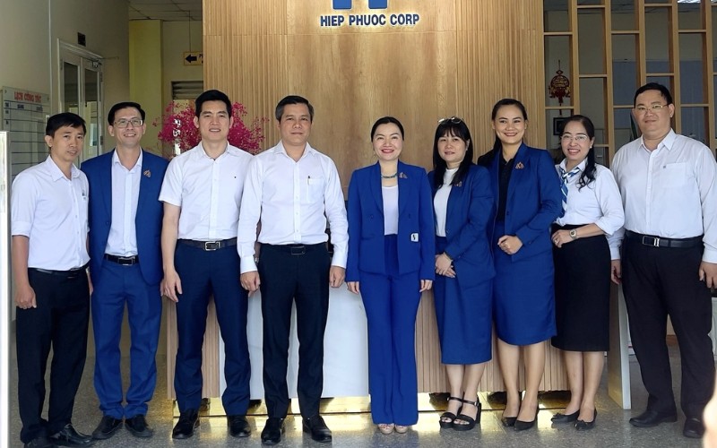 Lãnh đạo HIPC và Các thầy cô Trường Đại học Hoa Sen