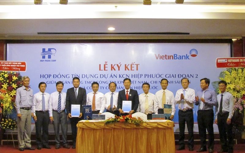 Lễ ký kết Hợp đồng tín dụng dự án KCN Hiệp Phước GĐ II