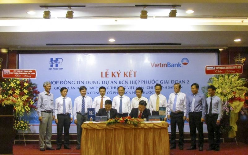 Lễ ký kết Hợp đồng tín dụng dự án KCN Hiệp Phước GĐ II