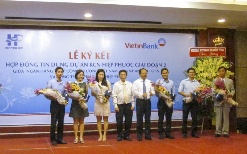 Lễ ký kết Hợp đồng tín dụng dự án KCN Hiệp Phước GĐ II