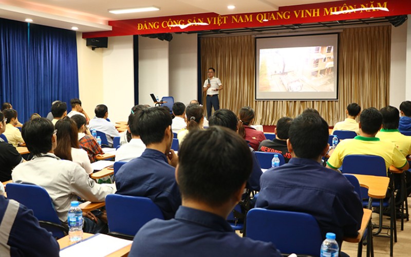 Lớp đào tạo an toàn lao động Khu công nghiệp Hiệp Phước 2018 đã diễn ra thành công tốt đẹp