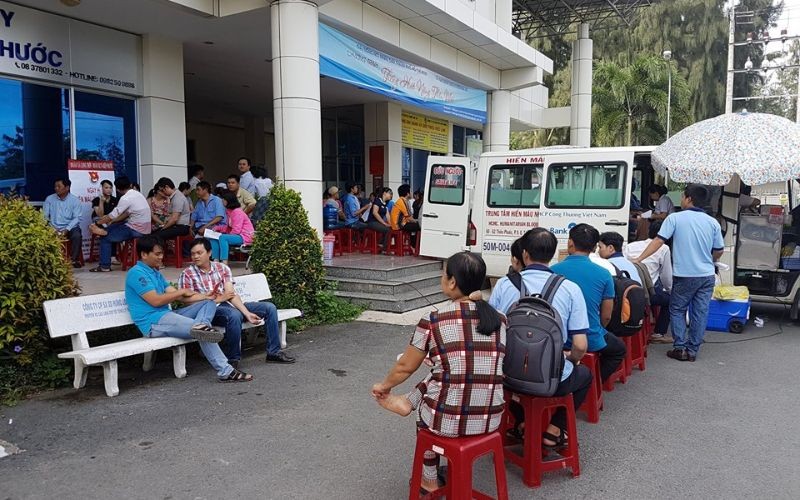 Ngày hội “Hiến máu tình nguyện” tại Trung Tâm Sinh Hoạt Công Nhân Khu công nghiệp Hiệp Phước