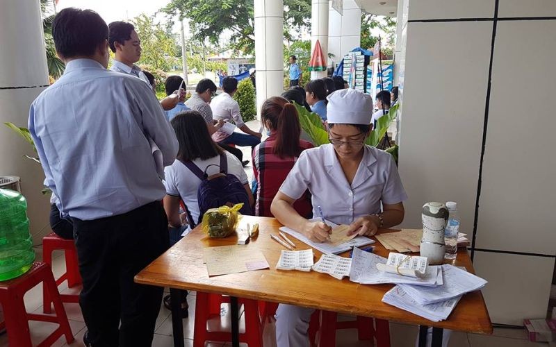 Ngày hội “Hiến máu tình nguyện” tại Trung Tâm Sinh Hoạt Công Nhân Khu công nghiệp Hiệp Phước