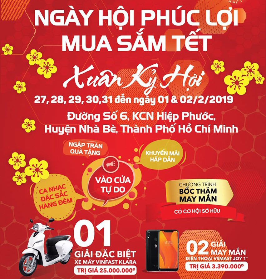 Hàng nghìn quà tặng, ưu đãi, phúc lợi vượt trội đang chờ đón khách tham quan và người lao động