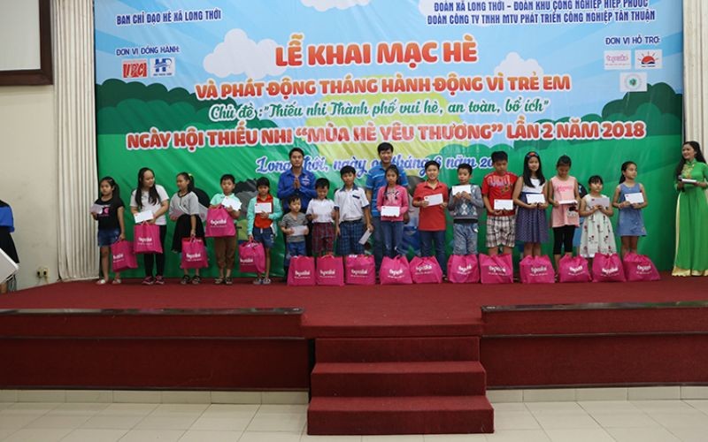 Ngày hội thiếu nhi "Mùa hè yêu thương" năm 2018