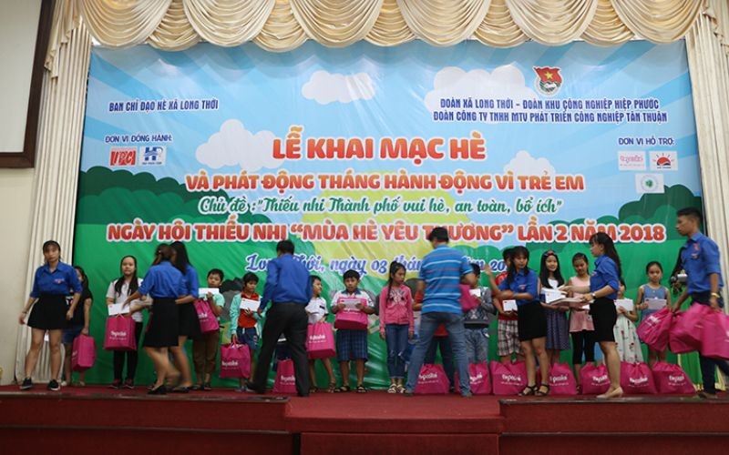 Ngày hội thiếu nhi "Mùa hè yêu thương" năm 2018