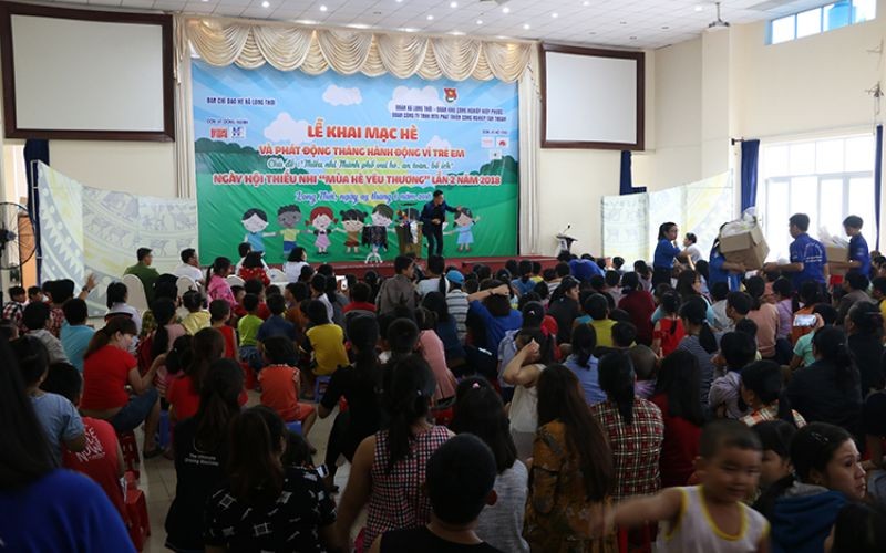 Ngày hội thiếu nhi "Mùa hè yêu thương" năm 2018