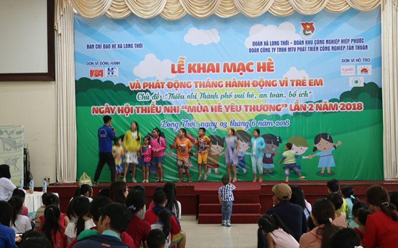 Ngày hội thiếu nhi "Mùa hè yêu thương" năm 2018