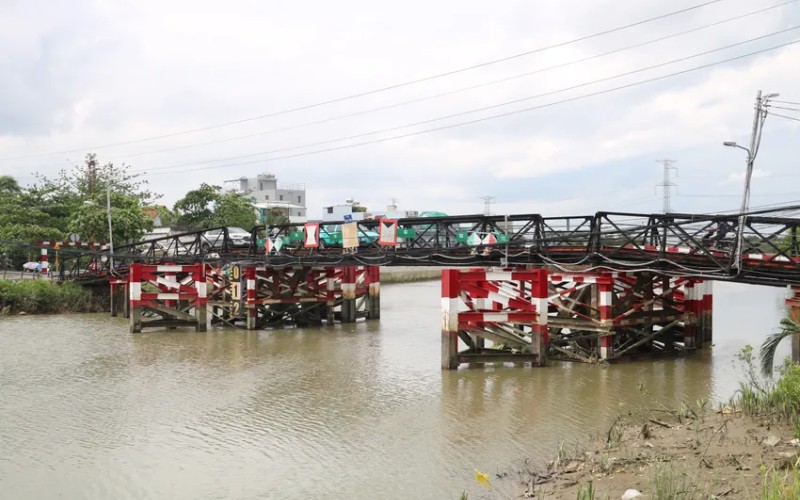 Cầu Rạch Tôm sẽ được xây mới