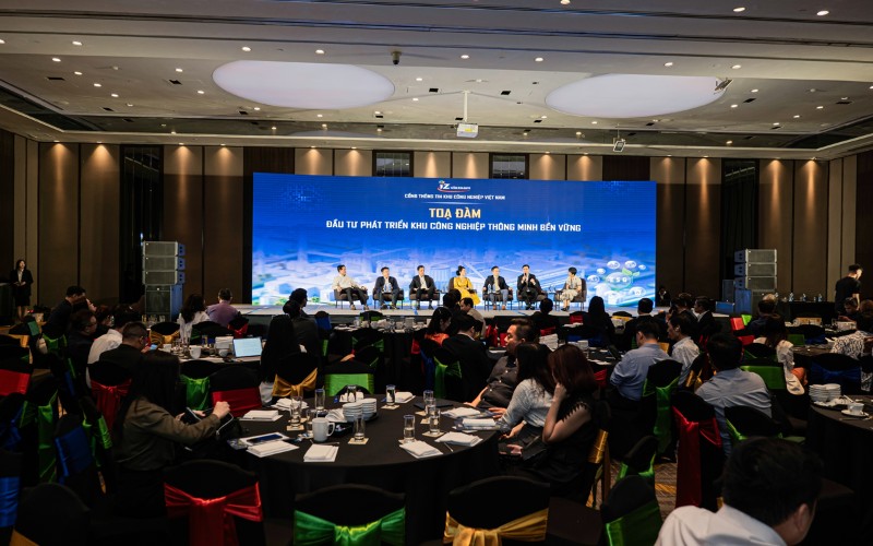 Tọa đàm đầu tư phát triển khu công nghiệp thông minh bền vững tại Hội nghị