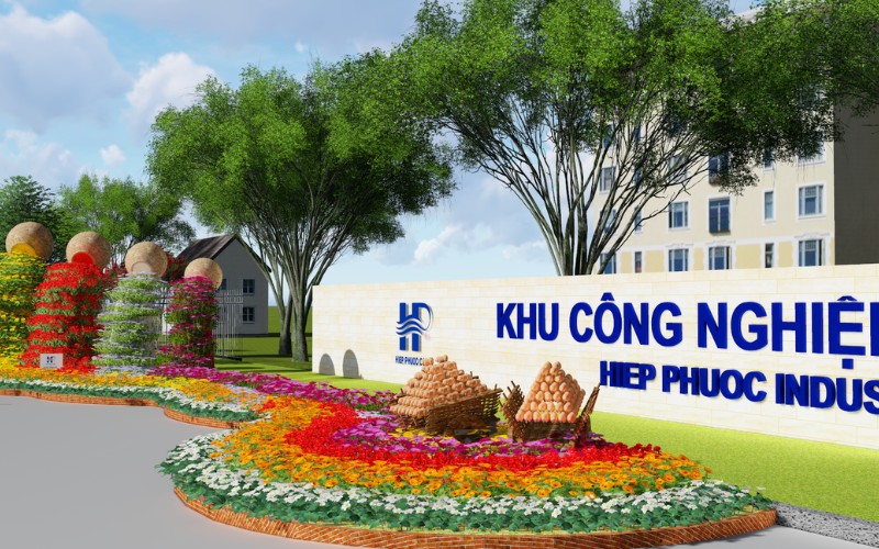 Đường Hoa Xuân KCN Hiệp Phước hứa hẹn sẽ thuộc TOP các đường hoa đẹp nhất thành phố Hồ Chí Minh