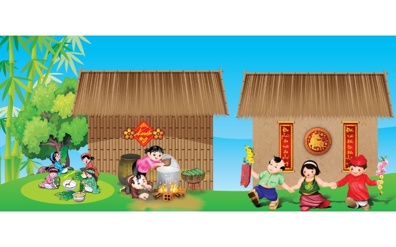 Phối cảnh 3D Lễ hội mừng Xuân Tân Sửu Huyện Nhà Bè