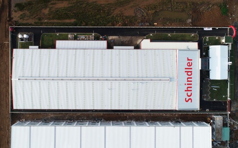 Tập đoàn sản xuất thang máy danh tiếng Schindler khánh thành nhà máy tại KCN Hiệp Phước