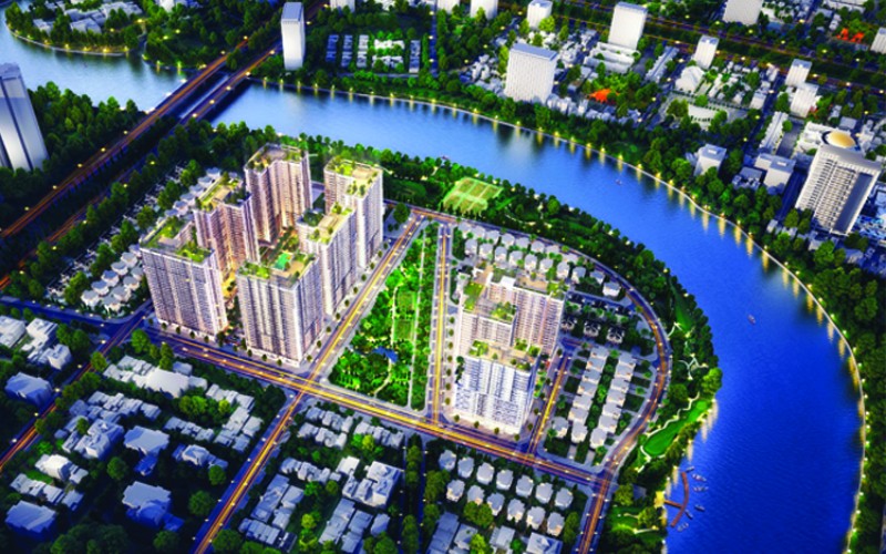 Tiểu Singapore khu Nam Sài Gòn đón sóng hạ tầng
