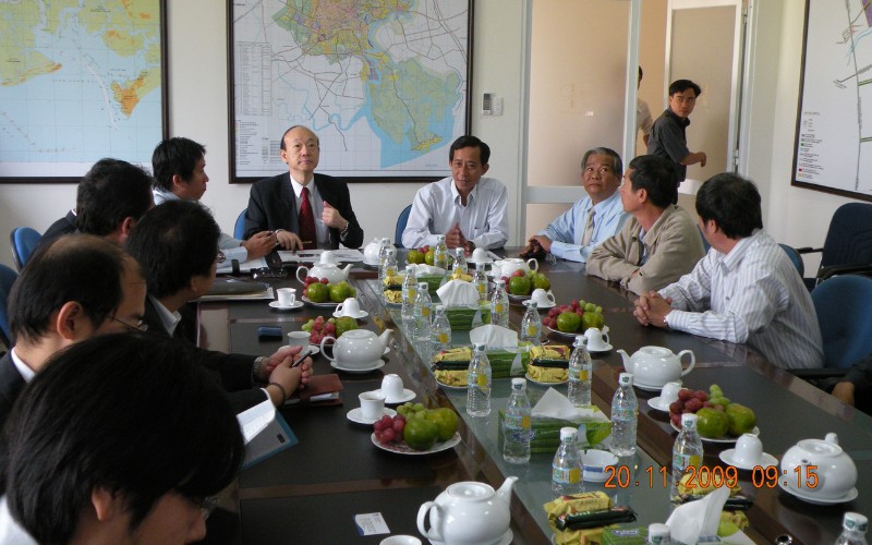 Tổng lãnh sự quán Nhật đến và làm việc tại Công ty cổ phần khu công nghiệp Hiệp Phước ngày 20/11/2009