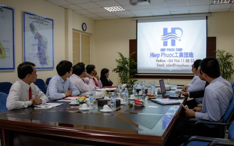 VietinBank và The Bank of Tokyo-Mitsubishi UFJ, Ltd.(BTMU) đã đến thăm và làm việc với Công ty Cổ phần Khu công nghiệp Hiệp Phước (HIPC)