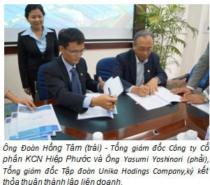  Xây dựng Khu kỹ nghệ Việt - Nhật